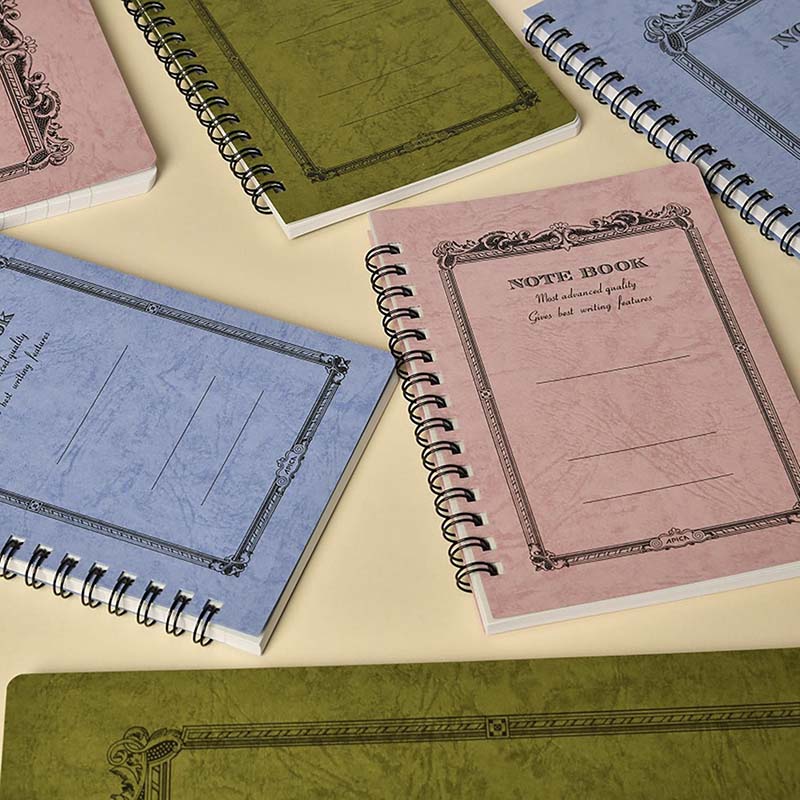 Apica | Cuaderno CD Twin Ring A5 Peach (Momo) - Image 12