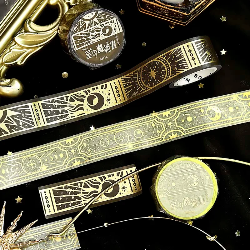 BGM | Foil Stellar Grimoire Washi Tape Sacred - Image 4