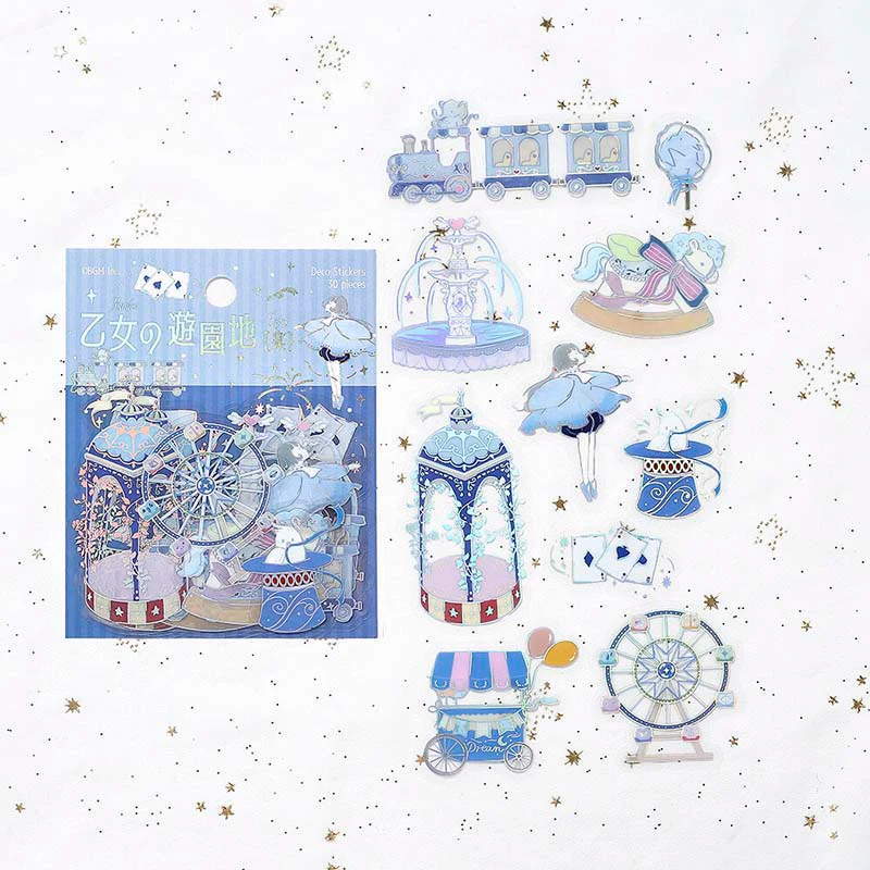 BGM | Pegatinas Maidens Amusement Park Enjoy - Image 2