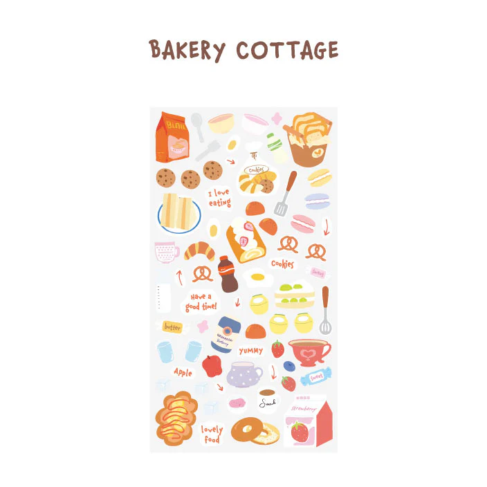 Card Lover | Pegatinas Doudou Daily Life Bakery Cottage - Image 3