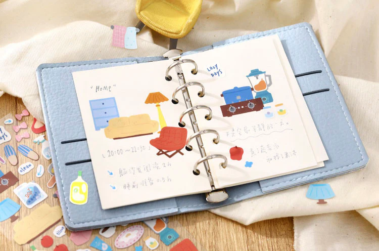 Card Lover | Pegatinas Doudou Daily Life Family Diary - Image 4