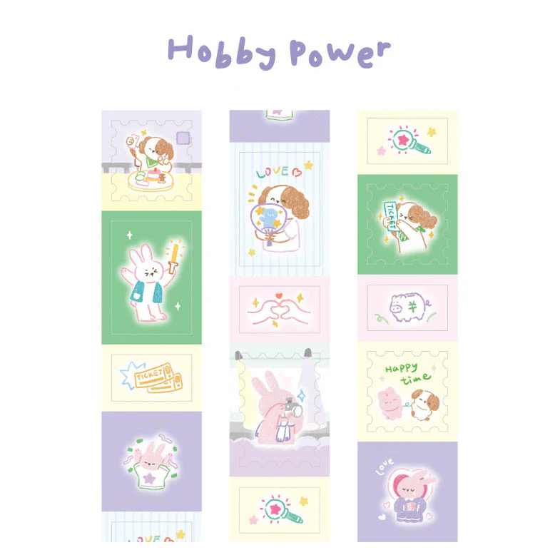 Card Lover | Pegatinas en Rollo Hello My Partner Hobby Power - Image 4