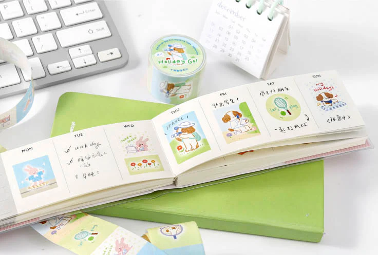 Card Lover | Pegatinas en Rollo Hello My Partner Holiday Go - Image 4