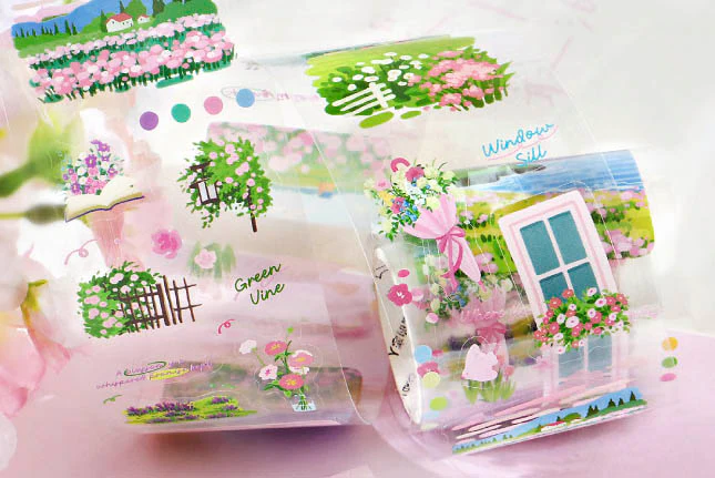 Card Lover | Pegatinas en Rollo Only Flowers Know Sea of Flowers - Image 4