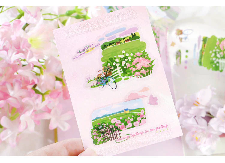 Card Lover | Pegatinas en Rollo Only Flowers Know Sea of Flowers - Image 5