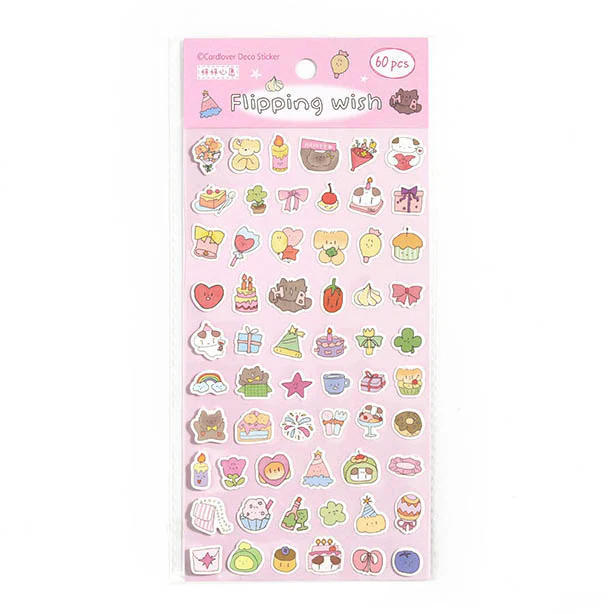 Card Lover | Pegatinas Hanhan is Not Lazy Flipping Wish
