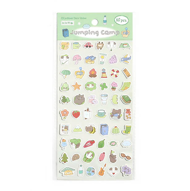 Card Lover | Pegatinas Hanhan is Not Lazy Jumping Camp