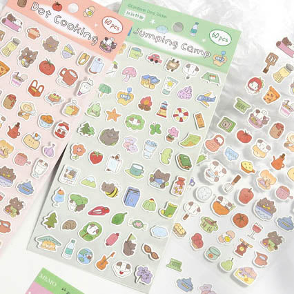 Card Lover | Pegatinas Hanhan is Not Lazy Jumping Camp - Image 2