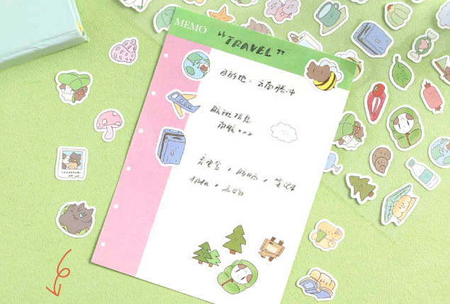 Card Lover | Pegatinas Hanhan is Not Lazy Jumping Camp - Image 4