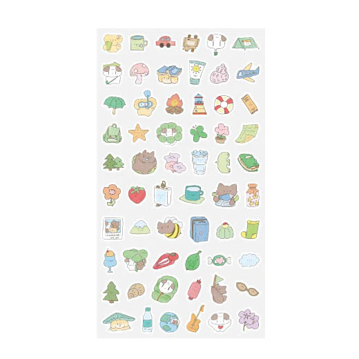 Card Lover | Pegatinas Hanhan is Not Lazy Jumping Camp - Image 5