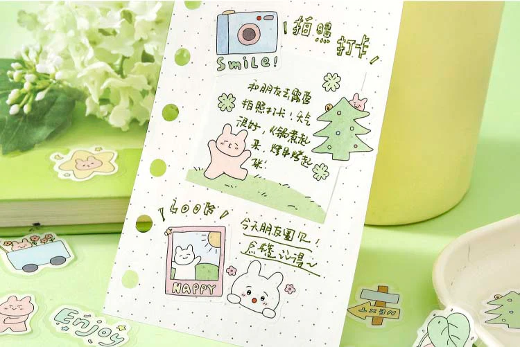 Card Lover | Pegatinas The Peppy Life Lovely Walk - Image 4
