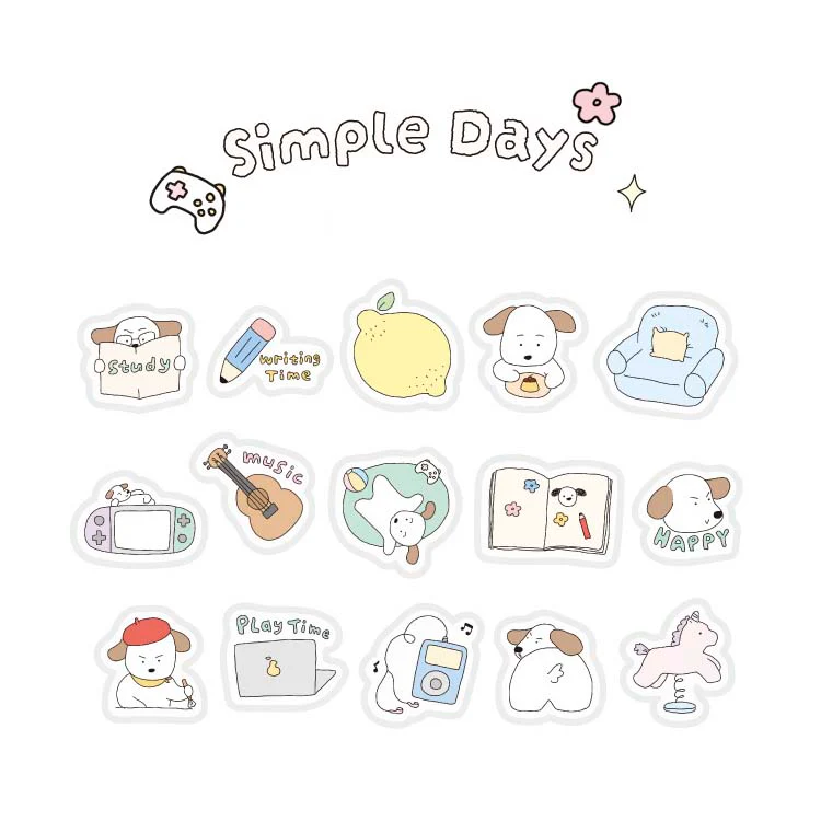 Card Lover | Pegatinas The Peppy Life Simple Days - Image 3