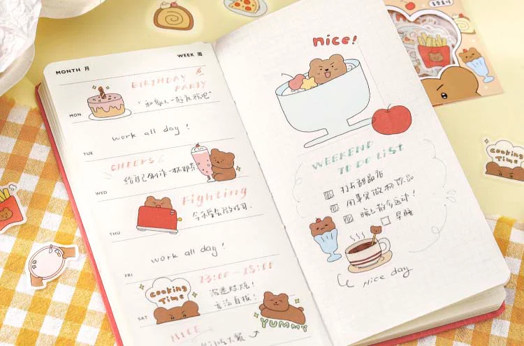 Card Lover | Pegatinas The Peppy Life Tasty Cate - Image 4