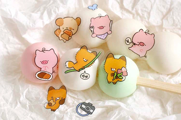 Card Lover | Pegatinas Welcome To The Cute Club Eat Well - Image 3