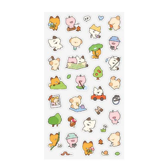Card Lover | Pegatinas Welcome To The Cute Club Green Nature - Image 4