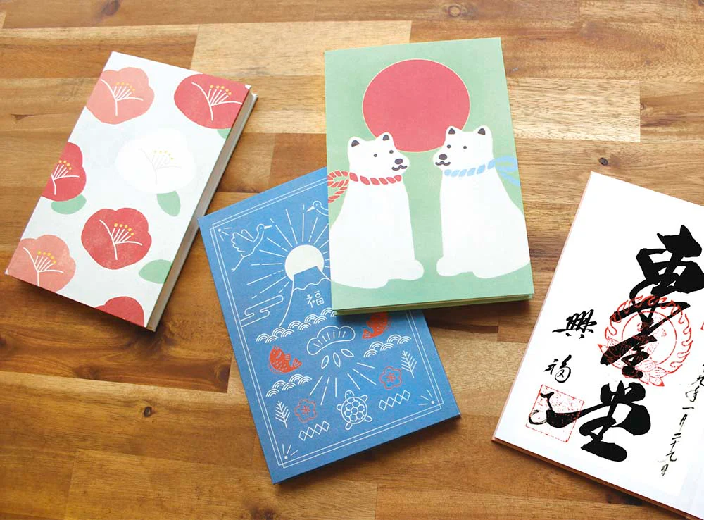 Furukawashiko | Cuaderno Acordeón Goshuin Lucky Camellia - Image 3