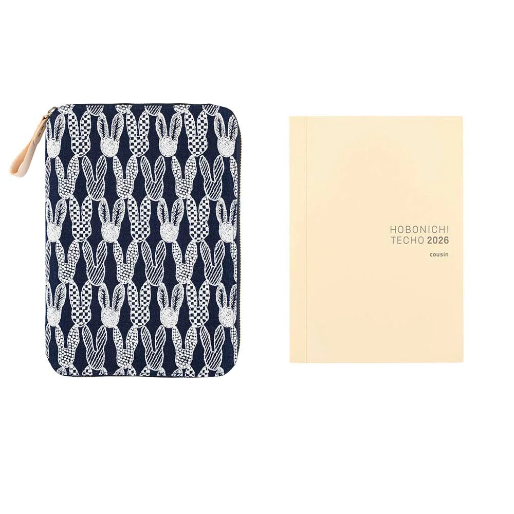 Hobonichi | Agenda Hobonichi Cousin A5 Mina Perhonen: Pomppia (Light Blue) 2026 - Image 10