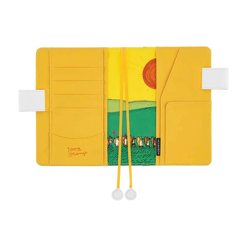 Hobonichi | Agenda Hobonichi Techo A6 100%ORANGE: Squirrel Squadron 2026 - Image 4