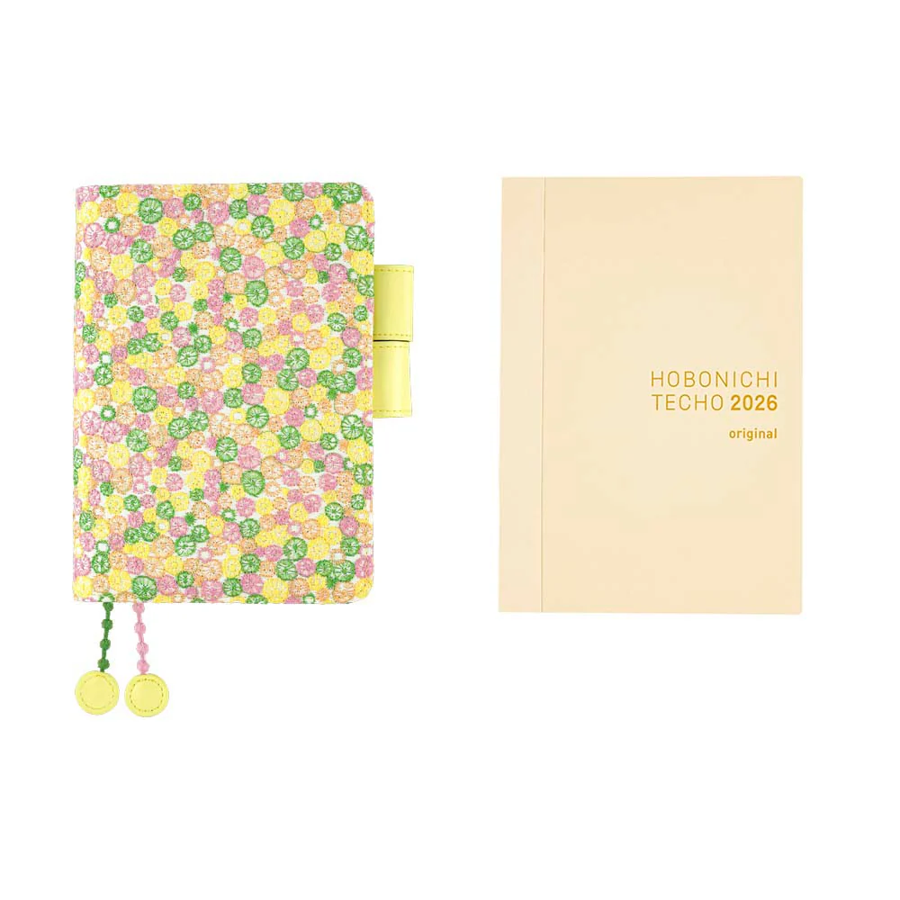 Hobonichi | Agenda Hobonichi Techo A6 Mina Perhonen: skyful (Yellow) 2026 - Image 10