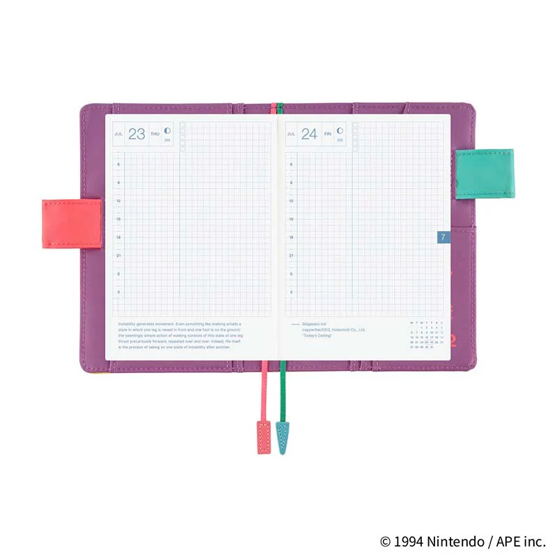 Hobonichi | Agenda Hobonichi Techo A6 MOTHER: Mr. Saturn (It’s Great) 2026 - Image 3