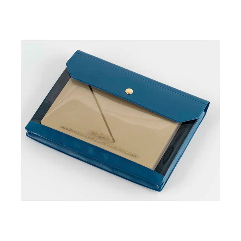 Hobonichi | Funda Carpeta Alettone A6 Navy - Image 3