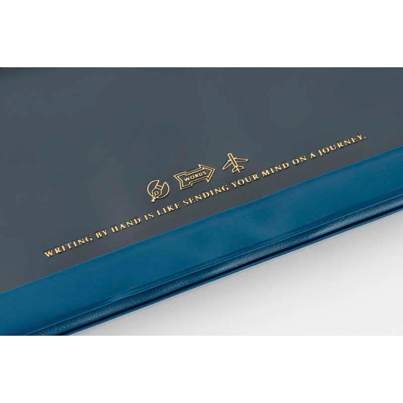 Hobonichi | Funda Carpeta Alettone A6 Navy - Image 8