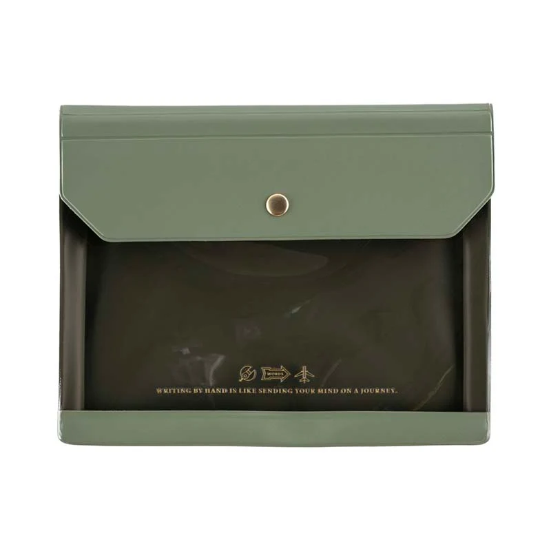 Hobonichi | Funda Carpeta Alettone A6 Olive
