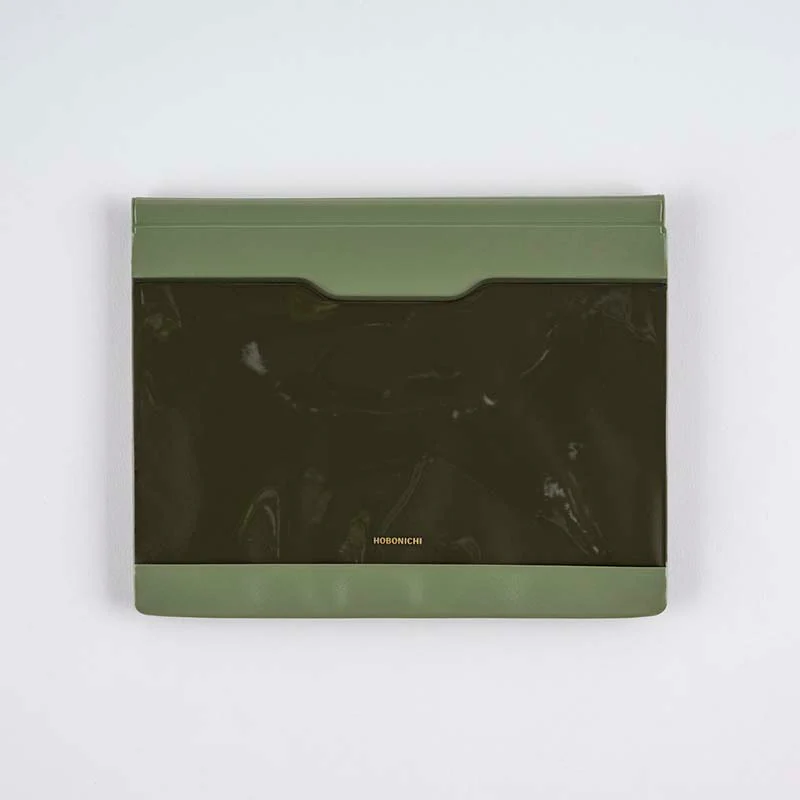 Hobonichi | Funda Carpeta Alettone A6 Olive - Image 4