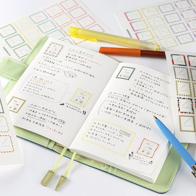 Hobonichi | Pegatinas Frame para Fechas - Image 2