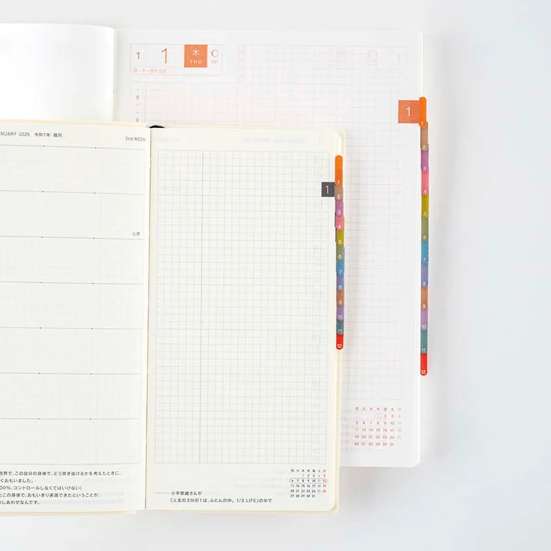 Hobonichi | Pegatinas Marcapáginas Index TSUKI no IRO - Image 7
