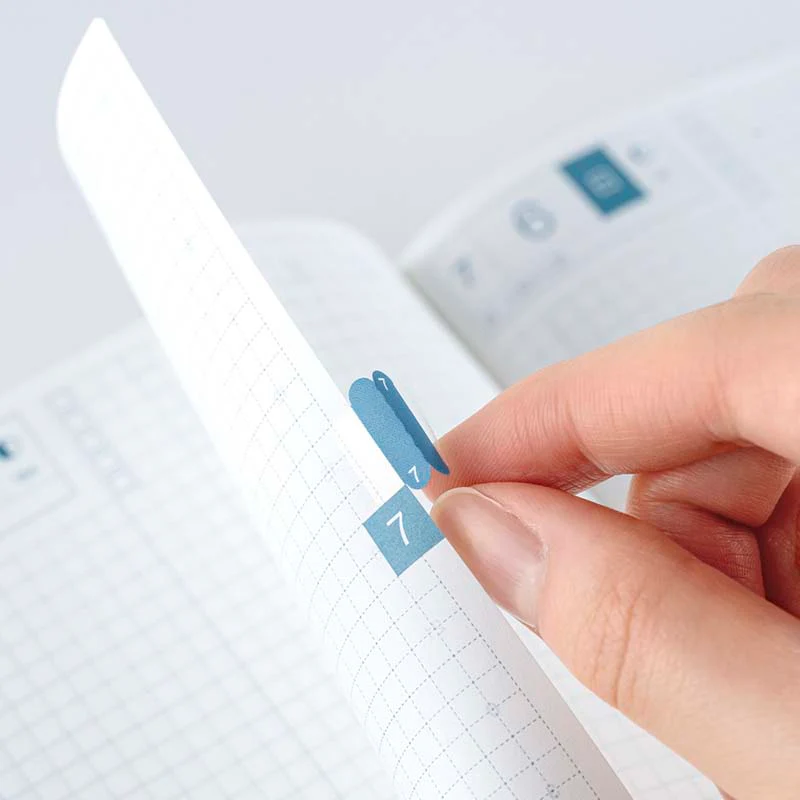 Hobonichi | Pegatinas Marcapáginas Index TSUKI no IRO - Image 9