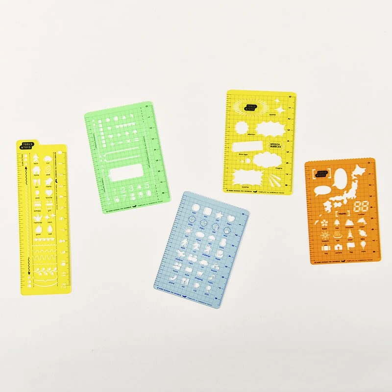 Hobonichi | Plantilla Stencil Basic - Image 3