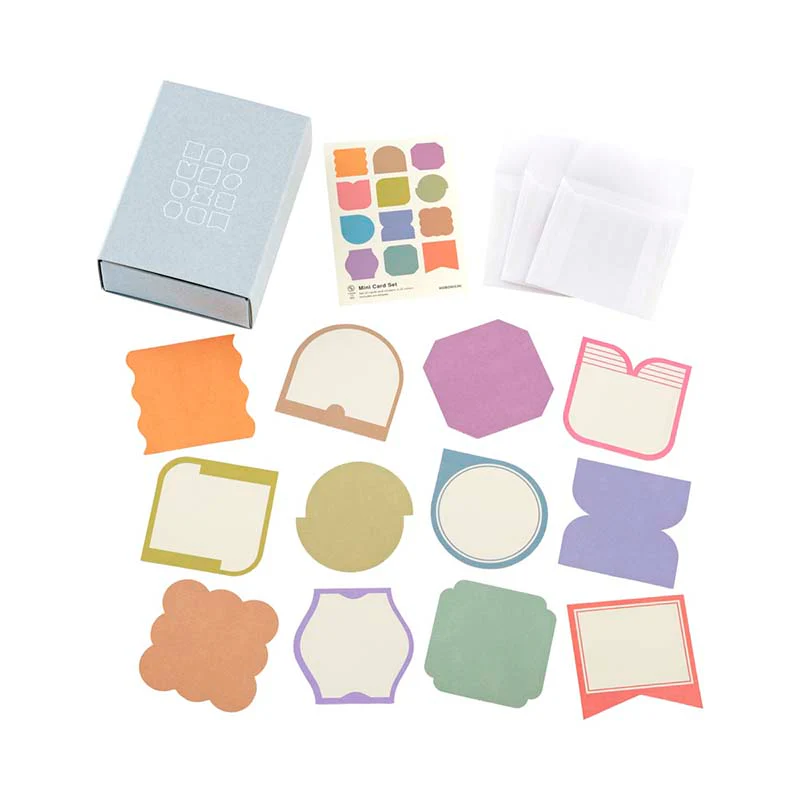 Hobonichi | Set de Mini Tarjetas TSUKI no IRO - Image 2