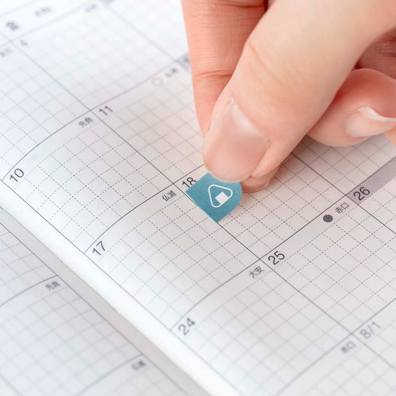 Hobonichi | Set de Pegatinas TSUKI no IRO Schedule - Image 11