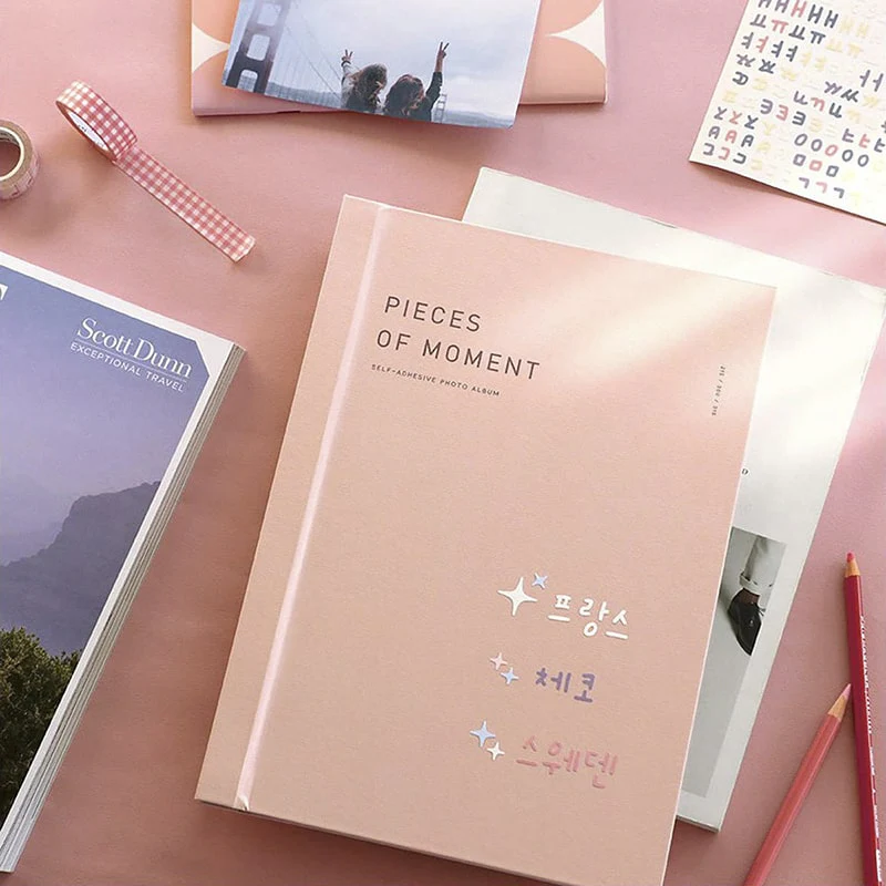 Iconic | Album de Fotos Autoadhesivo Lettering Indi Pink - Image 2