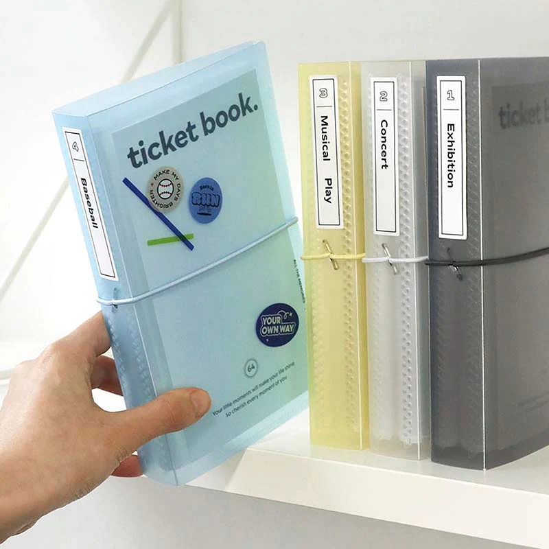 Iconic | Álbum de Tickets Collect Ticket Book Dark Gray - Image 10