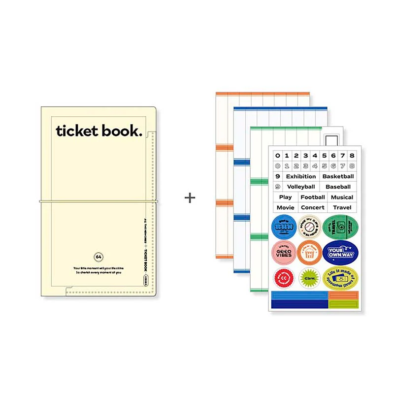 Iconic | Álbum de Tickets Collect Ticket Book Dark Gray - Image 5