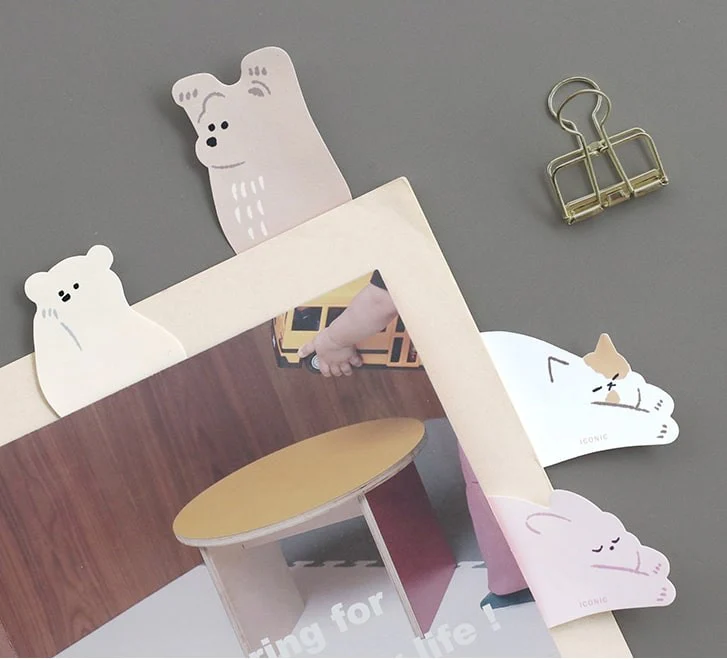 Iconic | Notas Adhesivas Animal Polar Bear - Image 4