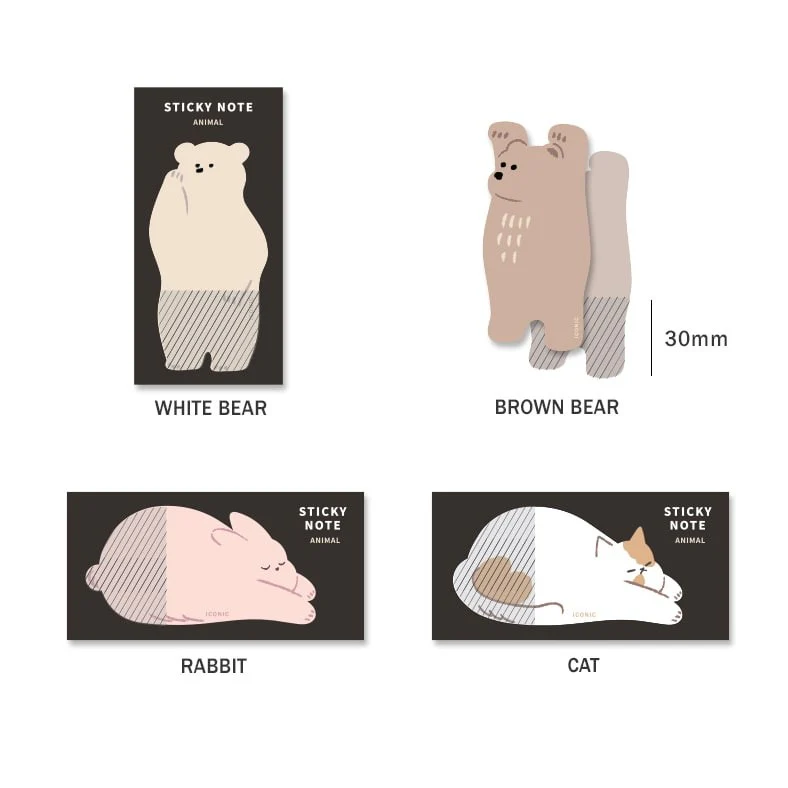 Iconic | Notas Adhesivas Animal Rabbit - Image 4