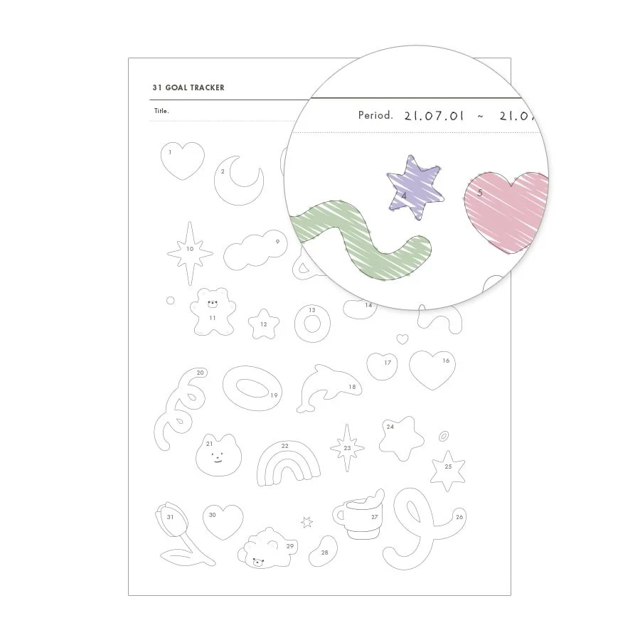 Iconic | Planificador de Estudio Hey Day Beige - Image 23
