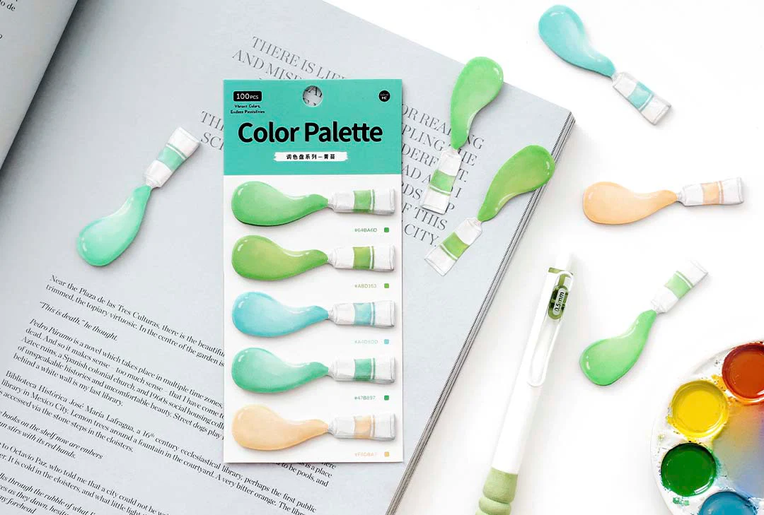 Infeel.me | Notas Adhesivas Color Palette Green - Image 2