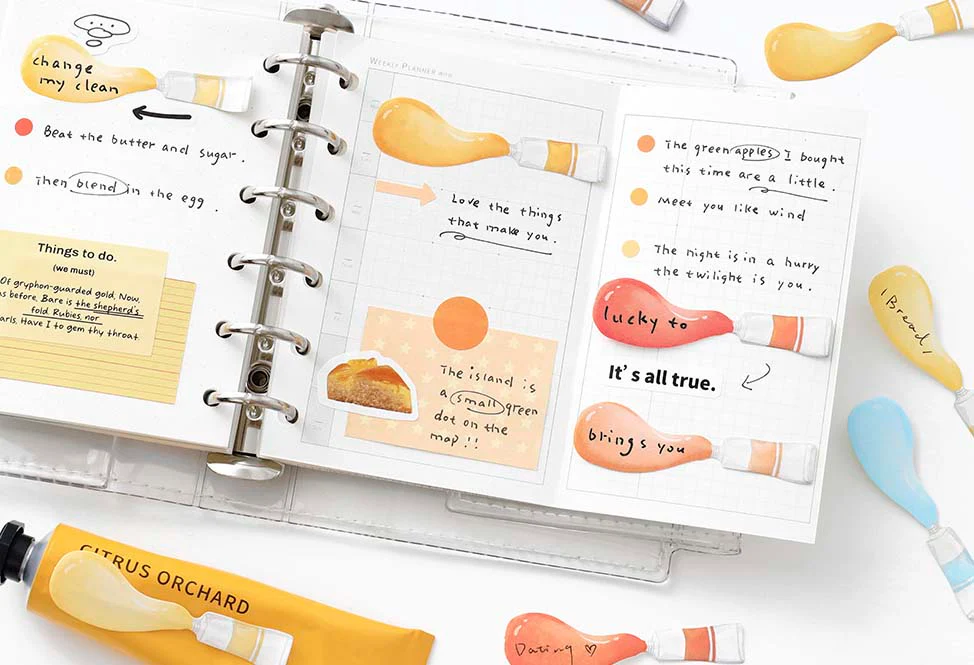 Infeel.me | Notas Adhesivas Color Palette Orange - Image 4