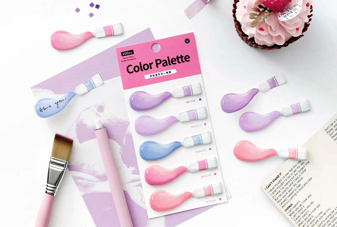 Infeel.me | Notas Adhesivas Color Palette Pink - Image 3