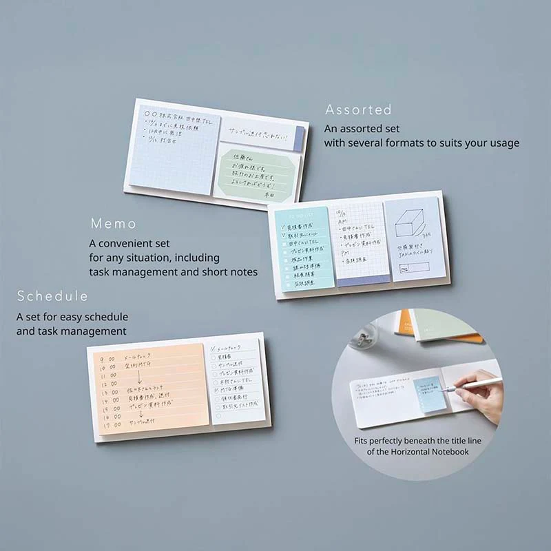 King Jim | Set de Notas Adhesivas EMILY Assortment Pale Blue - Image 4
