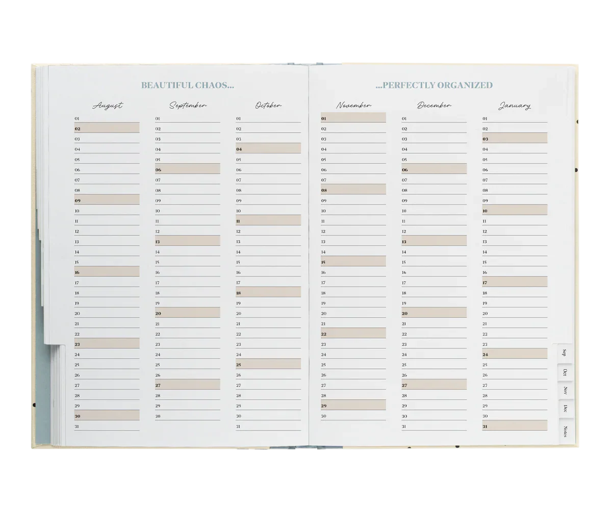 Kokonote | Agenda Escolar Gaia Cloud Dots 2026-2027 (Semanal) - Image 4