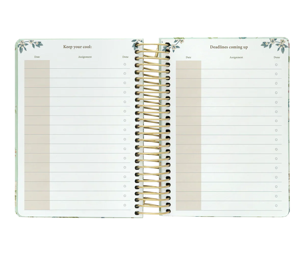 Kokonote | Agenda Escolar Muse Seasonal Flowers 2026-2027 (Diaria) - Image 8