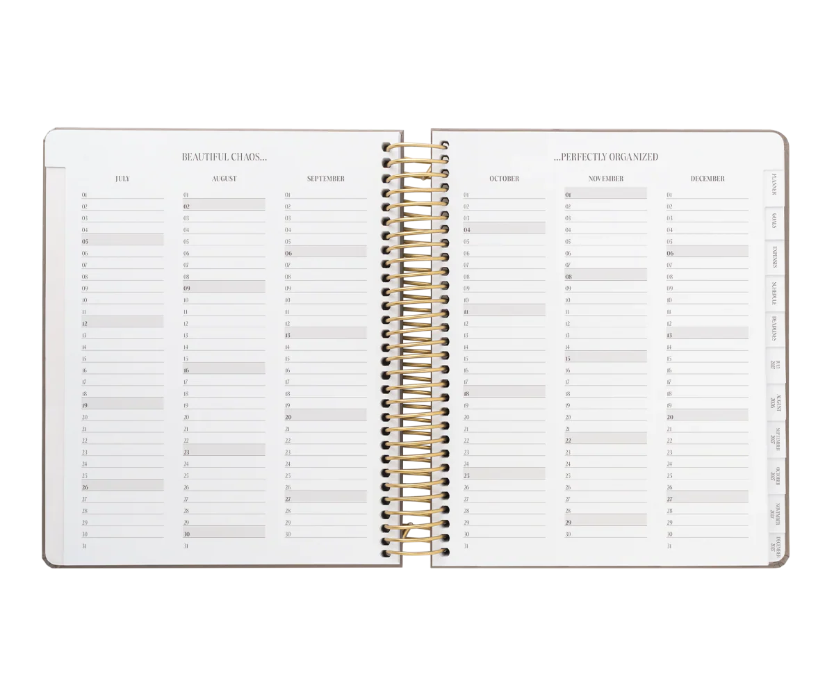 Kokonote | Agenda Escolar Olympia Desert Taupe 2026-2027 (Semanal) - Image 4