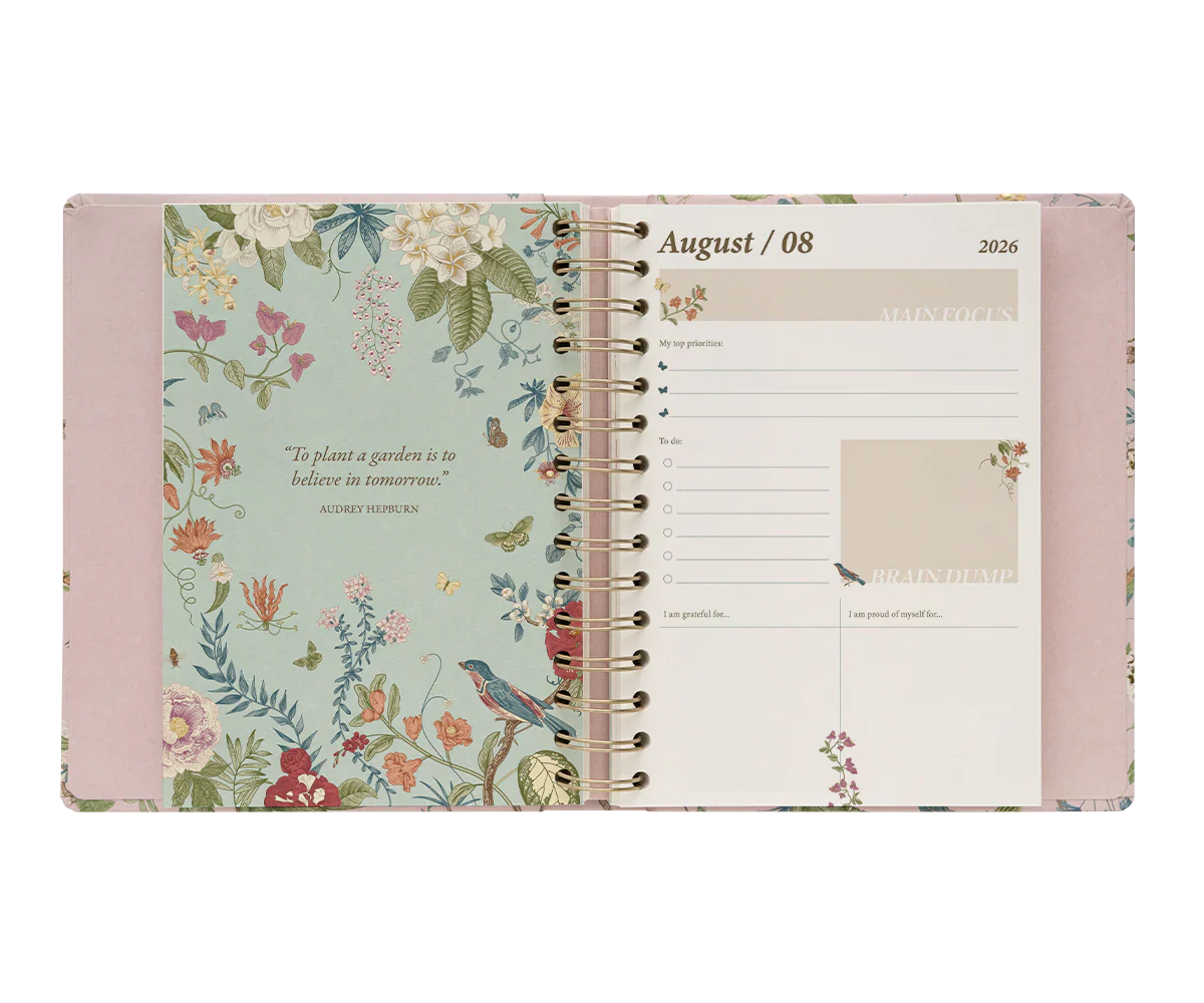 Kokonote | Agenda Escolar Idole Seasonal Flowers 2026-2027 (Semanal) - Image 9