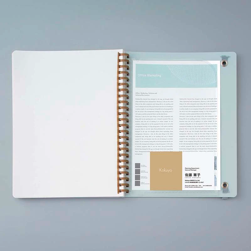 Kokuyo | Cuaderno Soft Ring Sooofa A5 Green (Cuadros) - Image 10