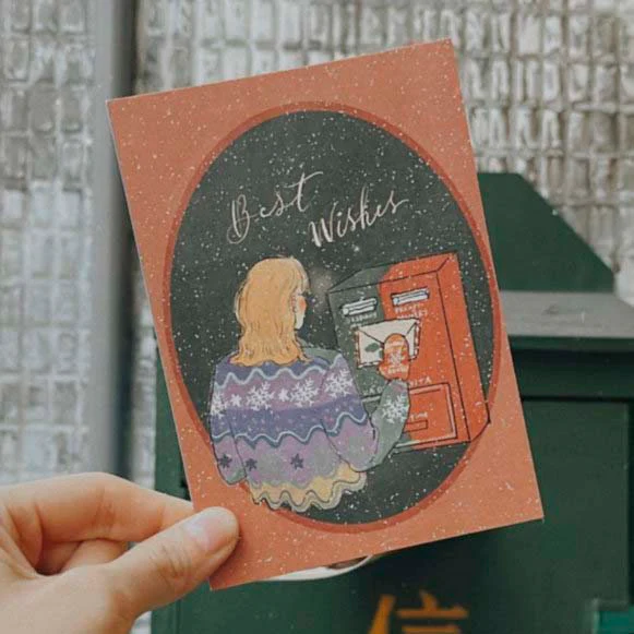 La Dolce Vita | Postal May This Letter Bring You Warmth - Image 2